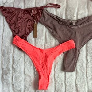 SKIMS 3x Panties Bundle 3/$28